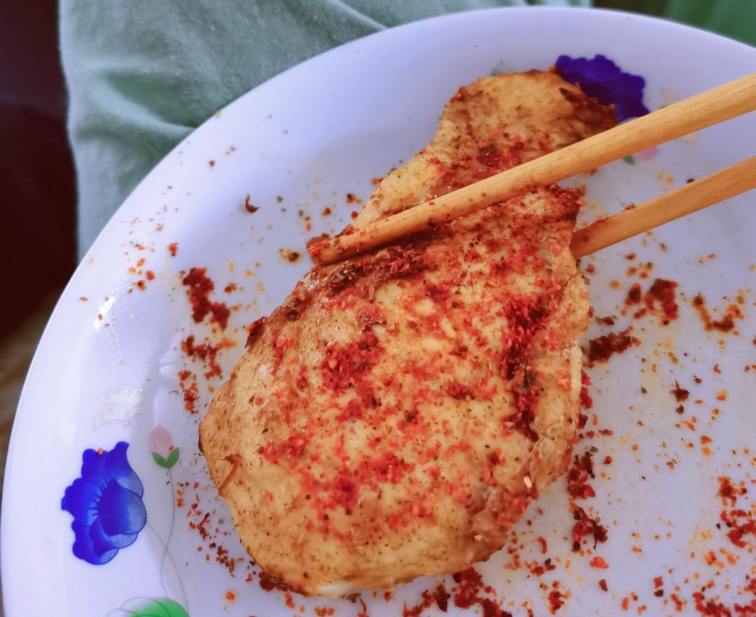 比炸鸡好吃的无油烧烤鸡胸！超嫩的空气炸锅版！