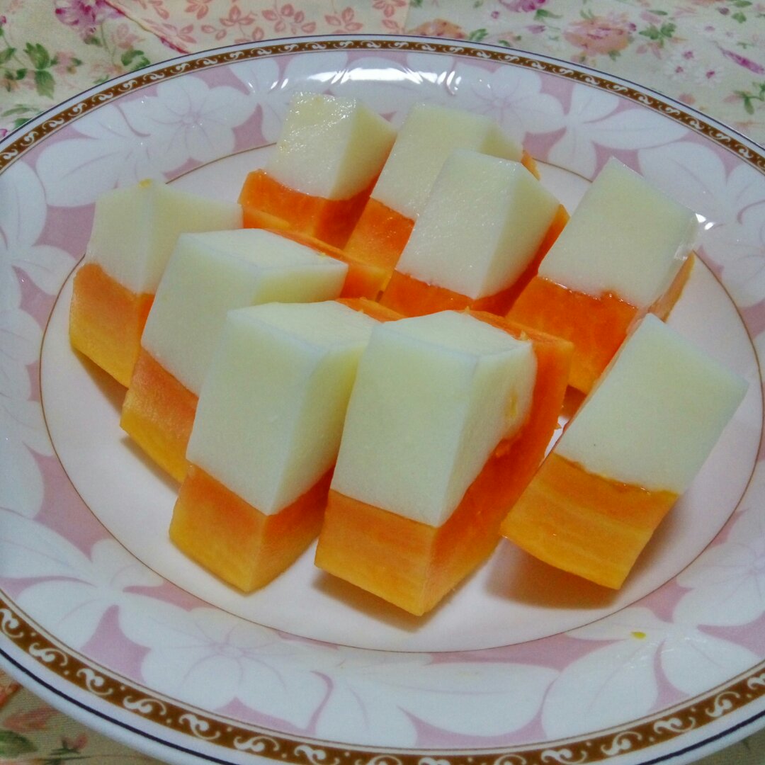 木瓜椰奶冻