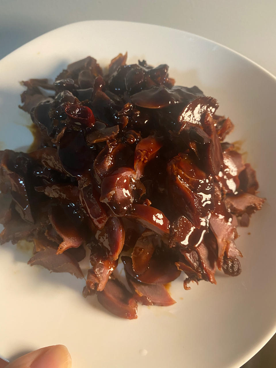 五香卤鸭胗