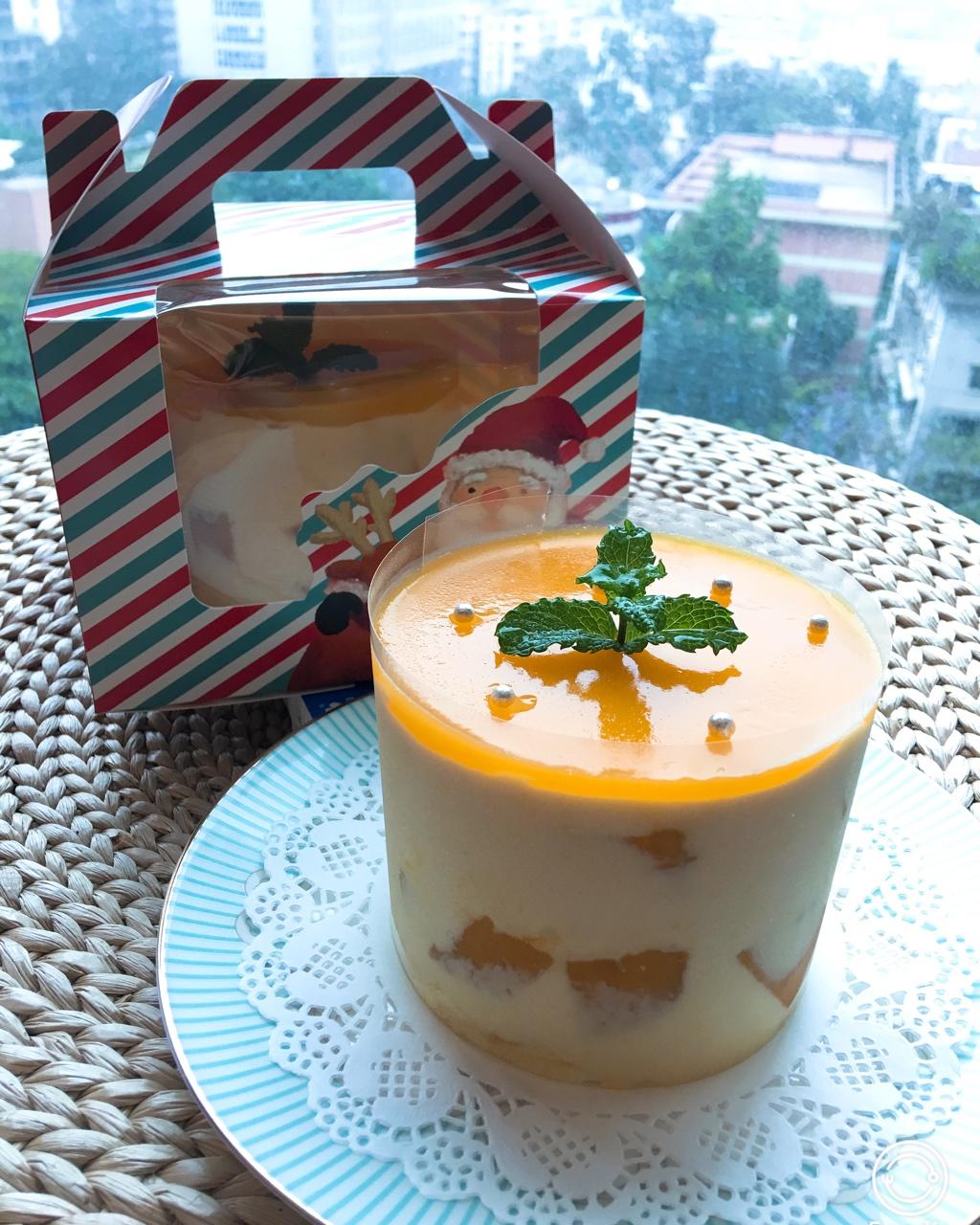 芒果慕斯蛋糕🍰（8寸）