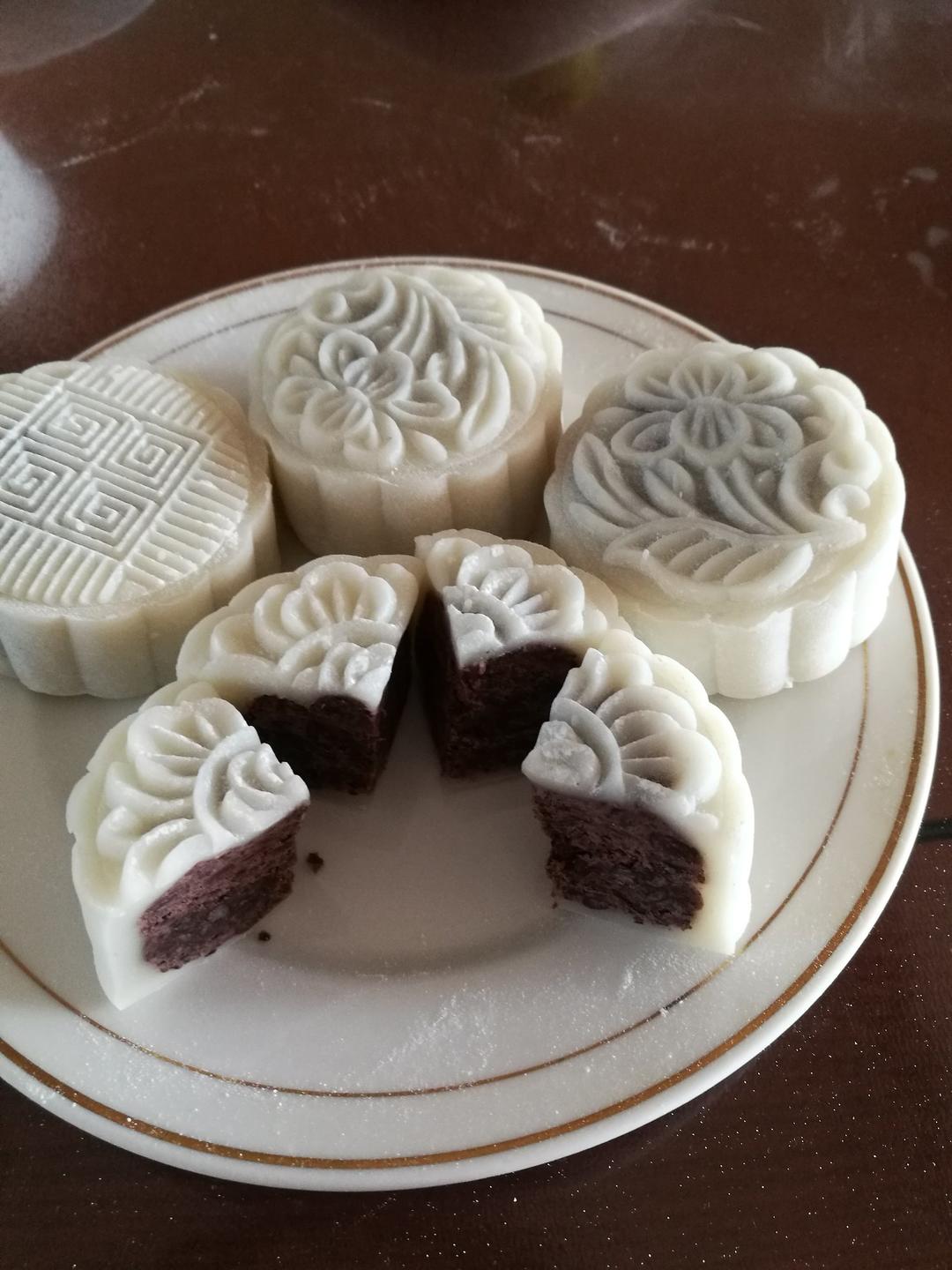 不干不硬的冰皮月饼