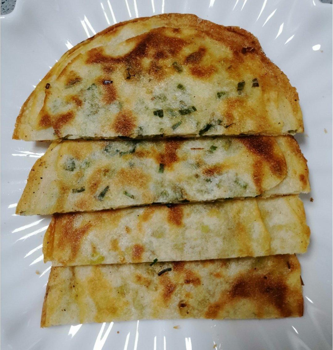 葱油饼（饺子皮版）