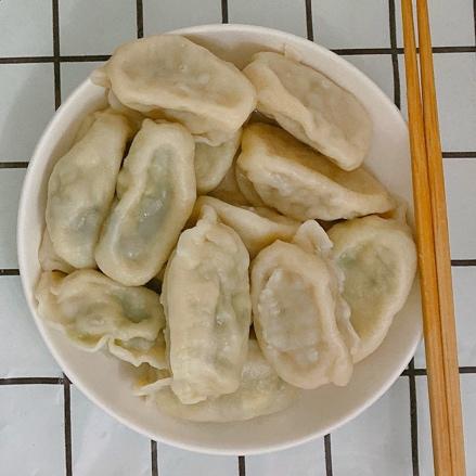 韭菜鸡蛋粉皮虾皮水饺