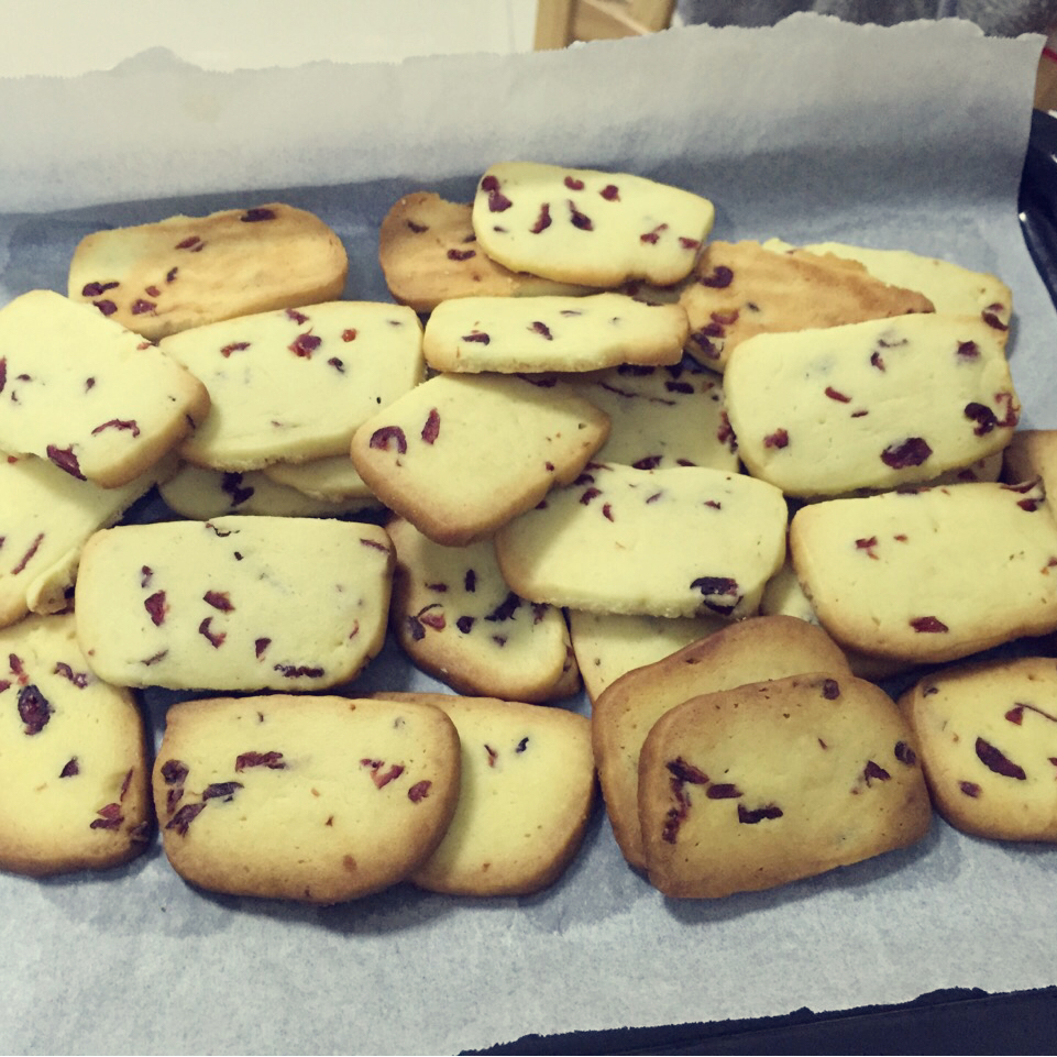 蔓越莓饼干--新手烘焙0压力 #皮黑森林#