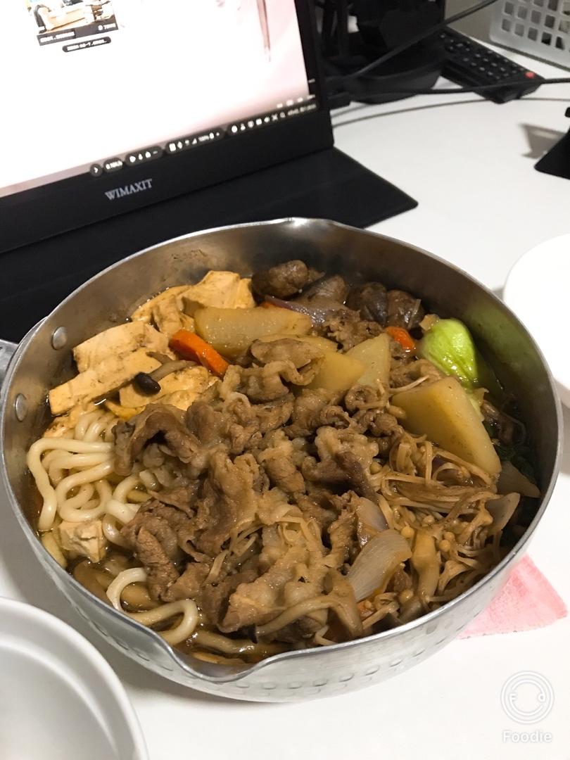 一人食之日式寿喜锅