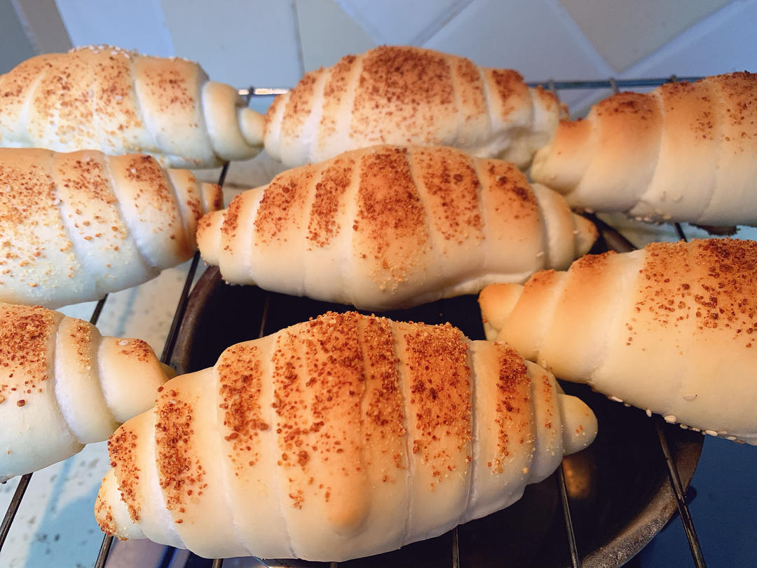 纯奶手撕吐司的做法 步骤1