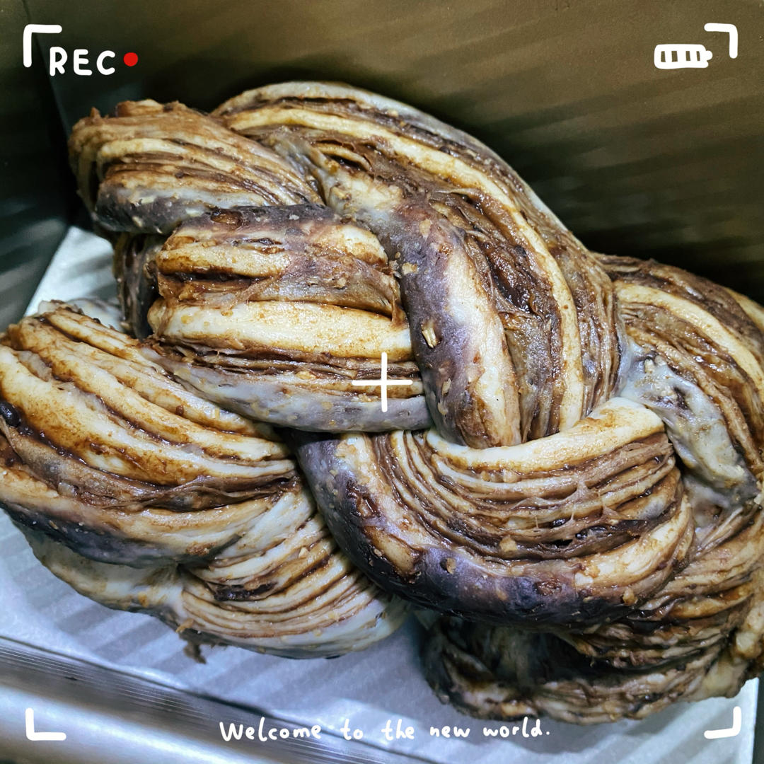 美得不像话！超松软大理石土司