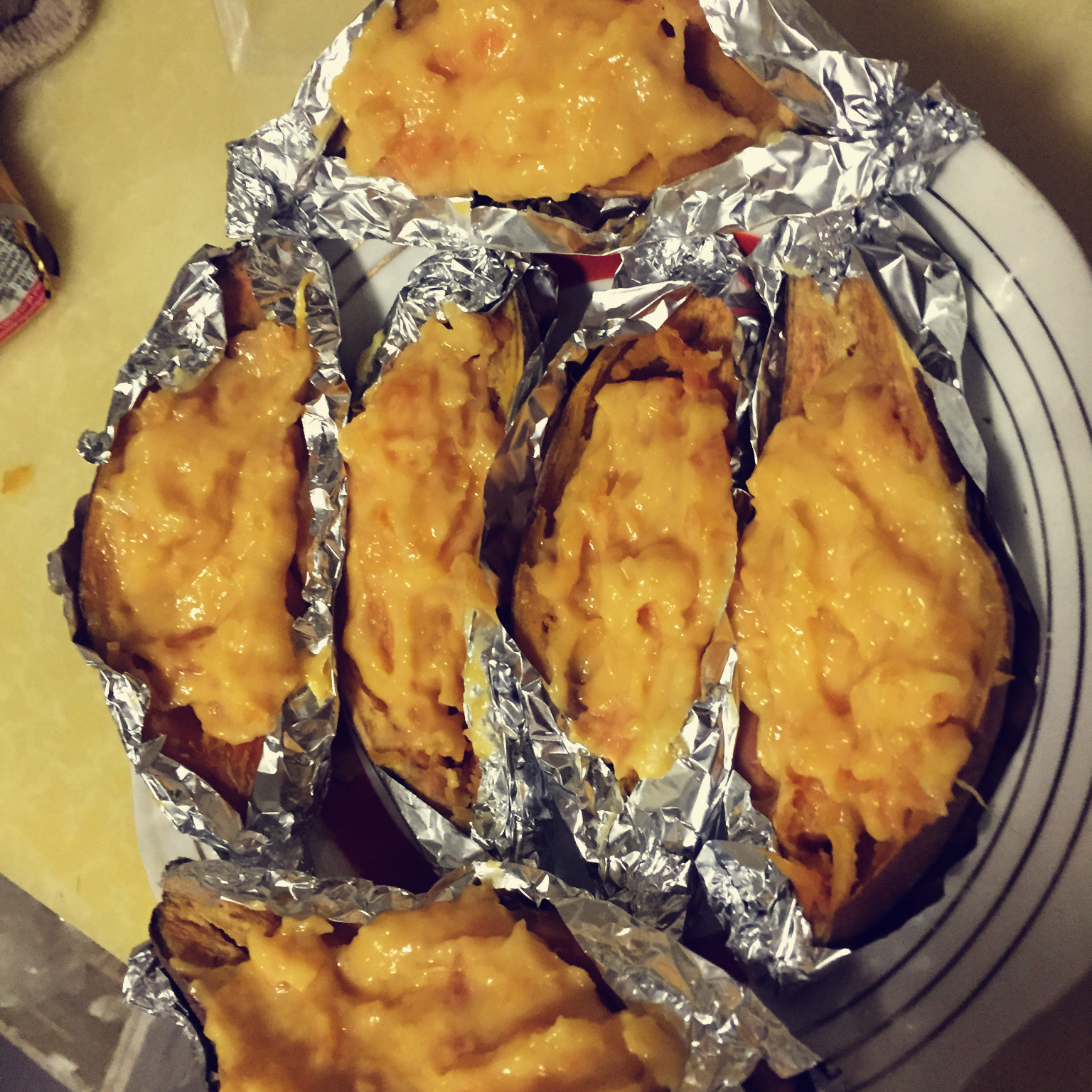 芝士奶油焗红薯