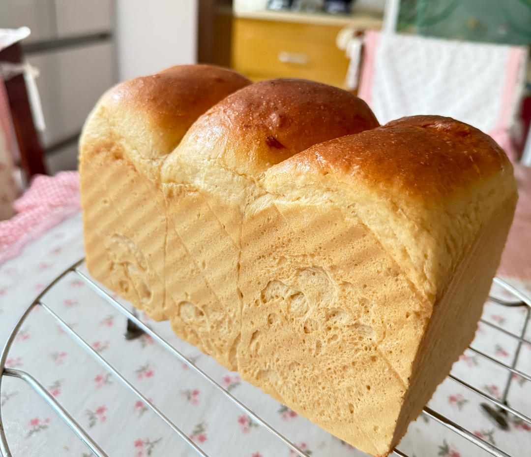 冷藏法快速出膜一次发酵大吐司🍞
