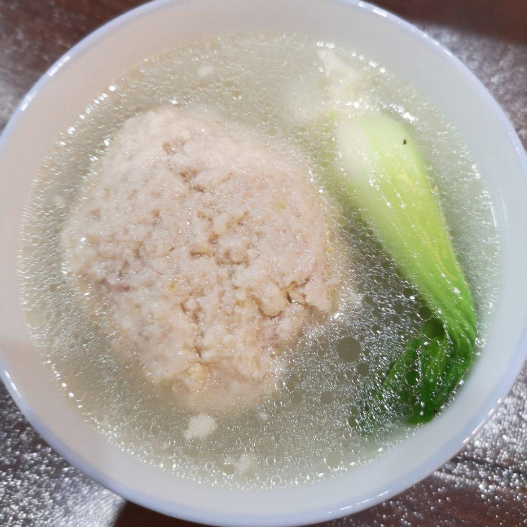 蒋家年夜菜：清炖狮子头
