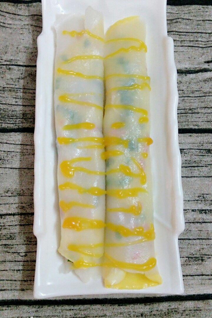 平底锅版广式肠粉