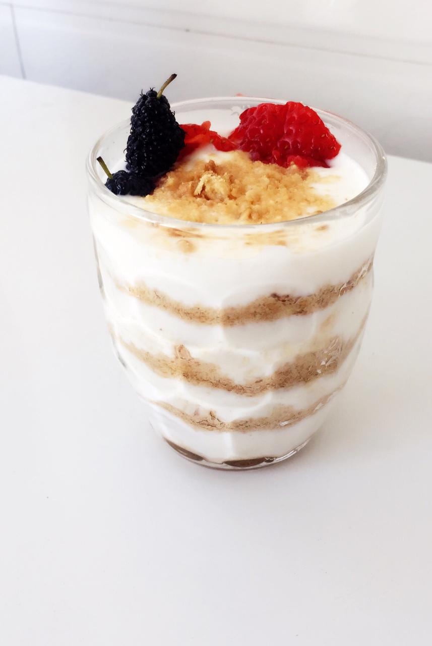 爱转嘞⒈圏做的酸奶木糠杯