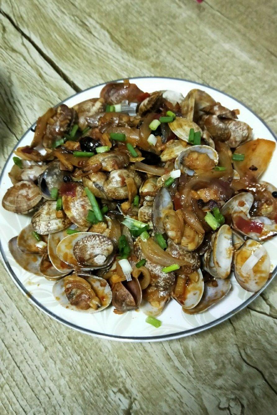 完爆烧烤摊的辣炒蛤蜊