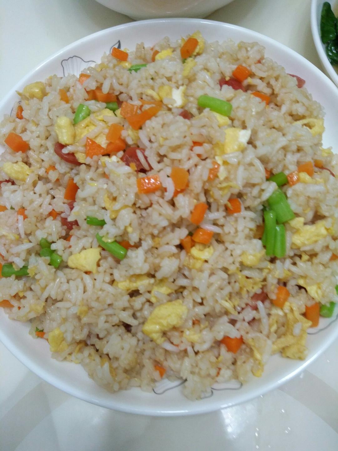 小玄包子做的蛋炒饭