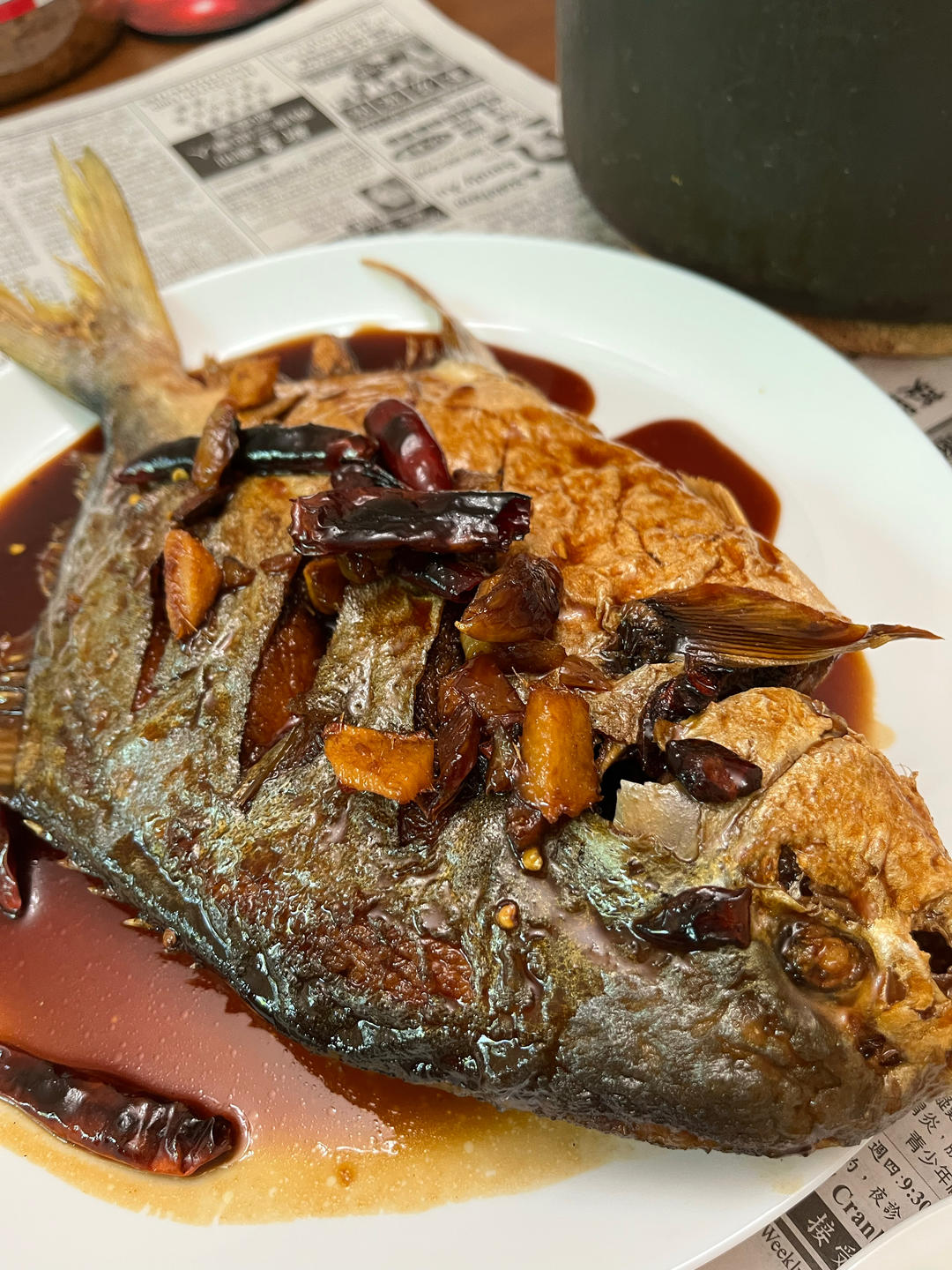 红烧金昌鱼