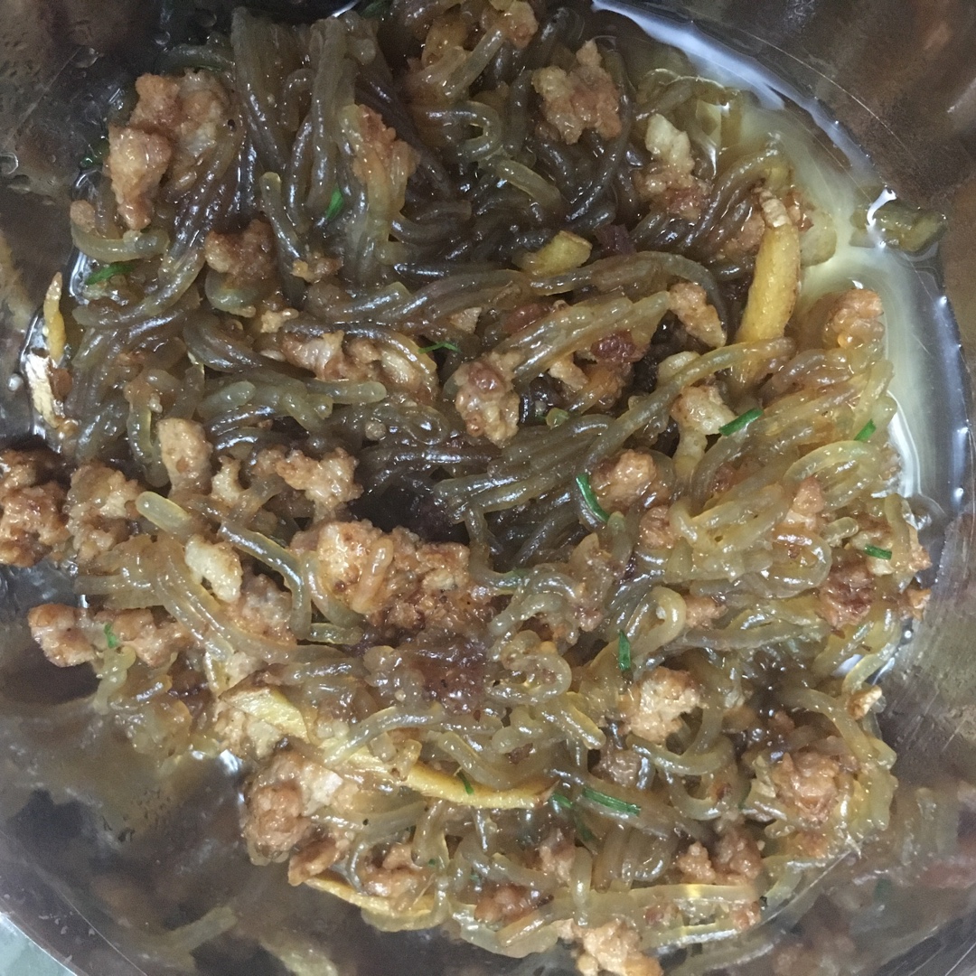 肉末粉丝
