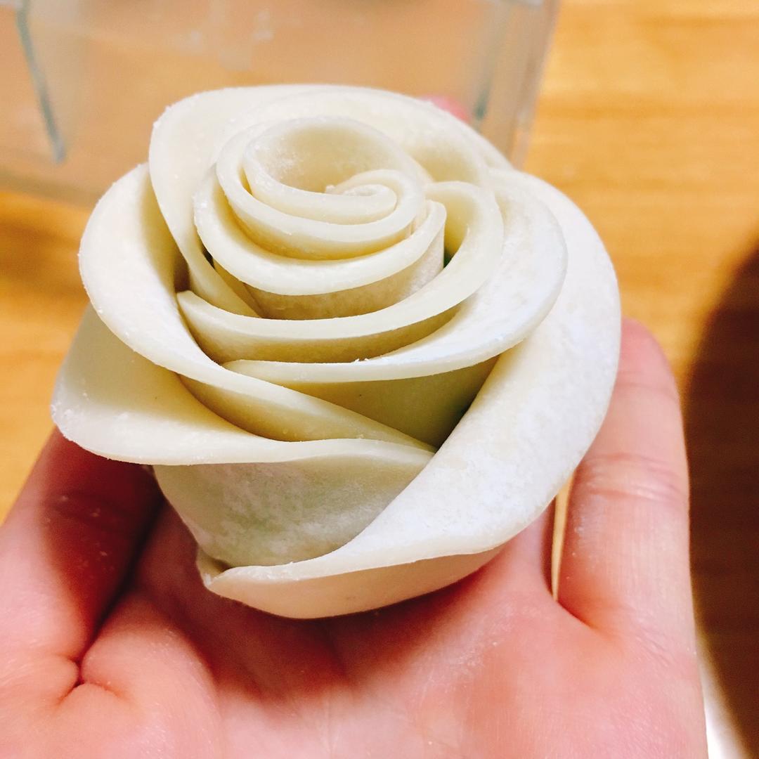 玫瑰花饺子