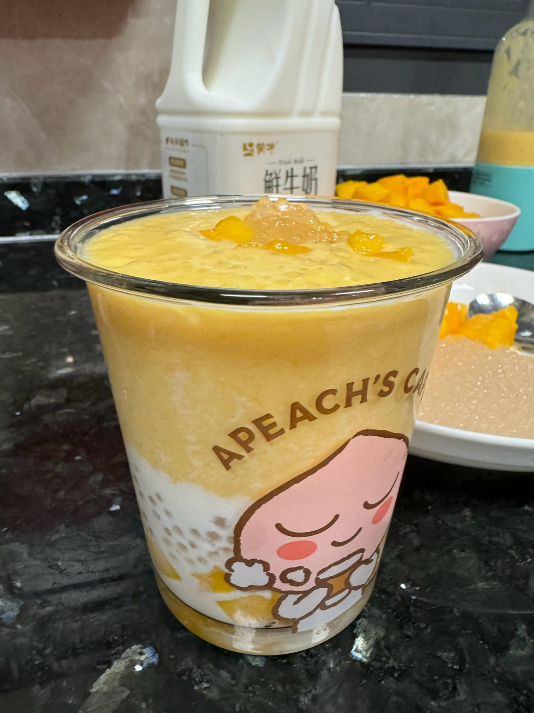 夏日饮品【杨枝甘露】好喝到原地开店