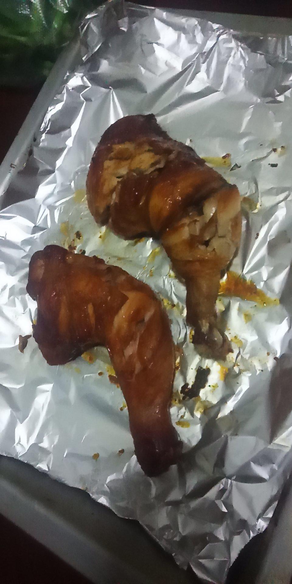 🔥🍗减脂也可以蜜汁的灵魂烤鸡腿来了😄🍗🔥