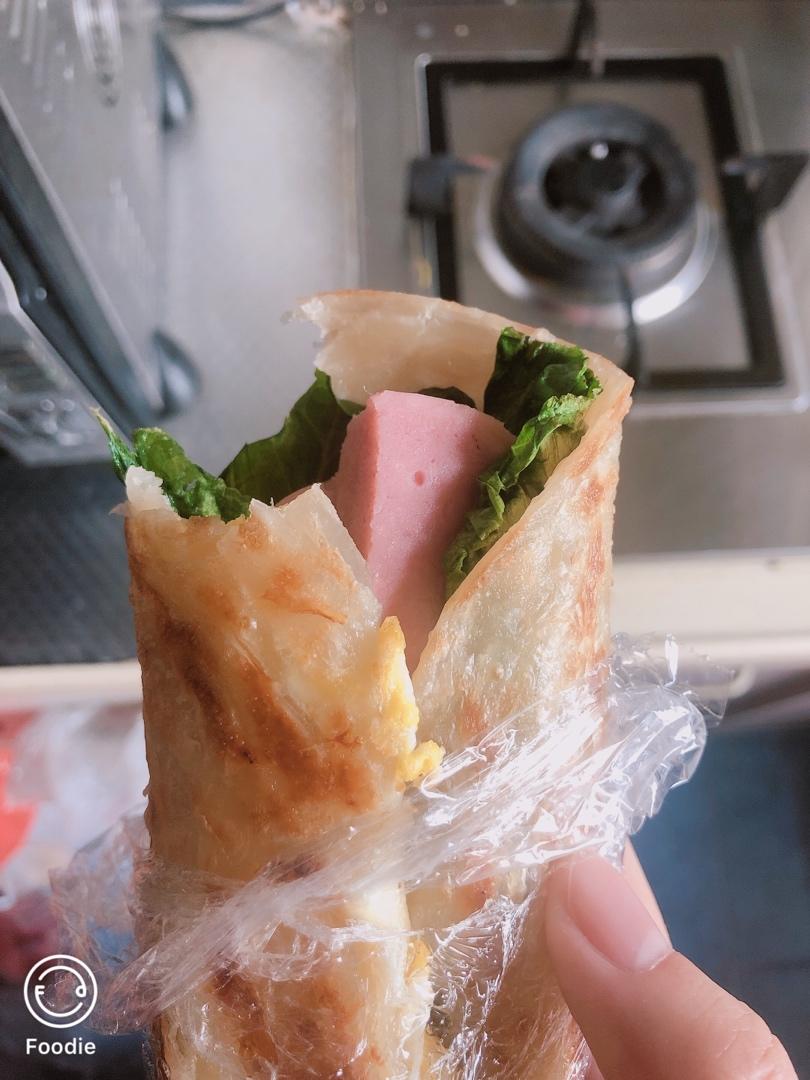 三分钟就可以做好孩子的早餐（手抓饼）