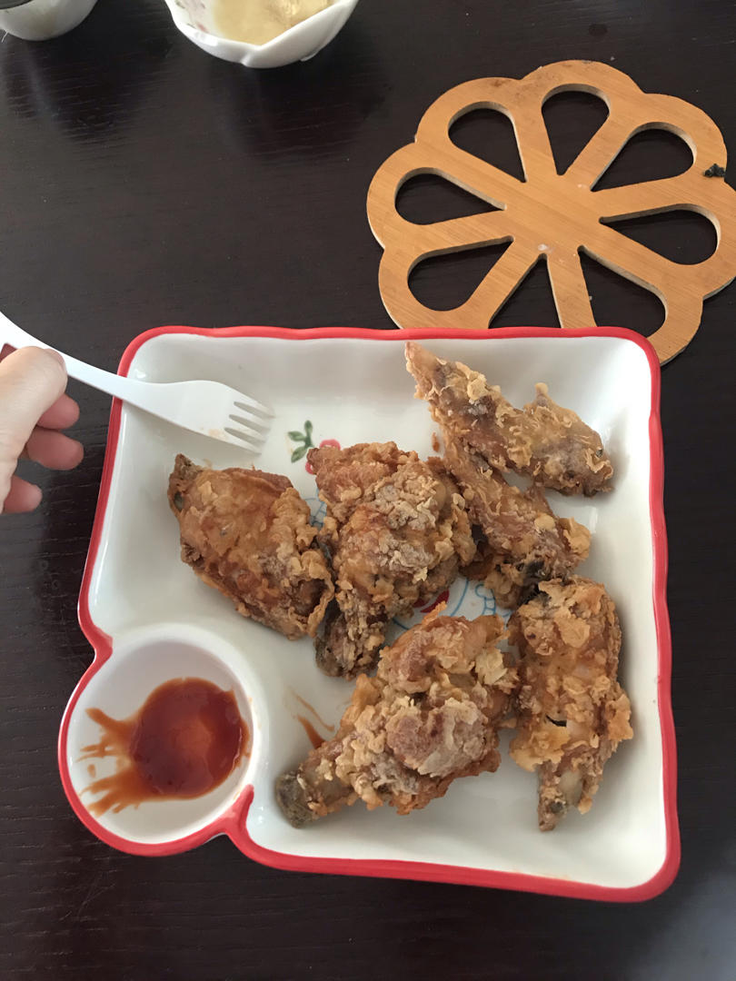 不用炸鸡粉也可以炸出酥脆炸鸡腿
