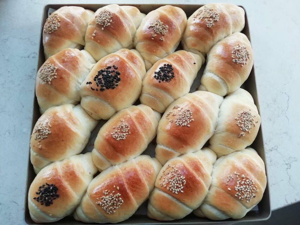 牛奶面包卷（直接法）