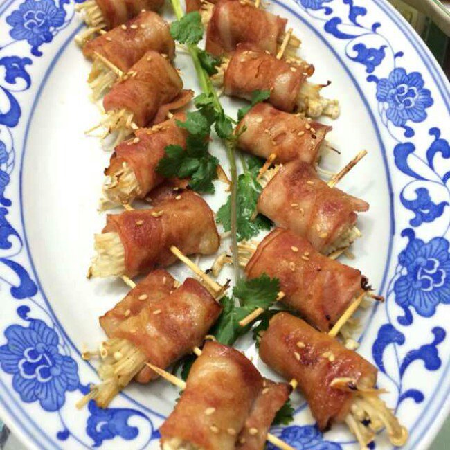 香烤培根金针菇