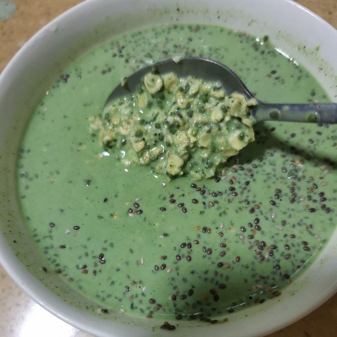 ［减脂早餐］咖啡味的燕麦奇亚籽碗