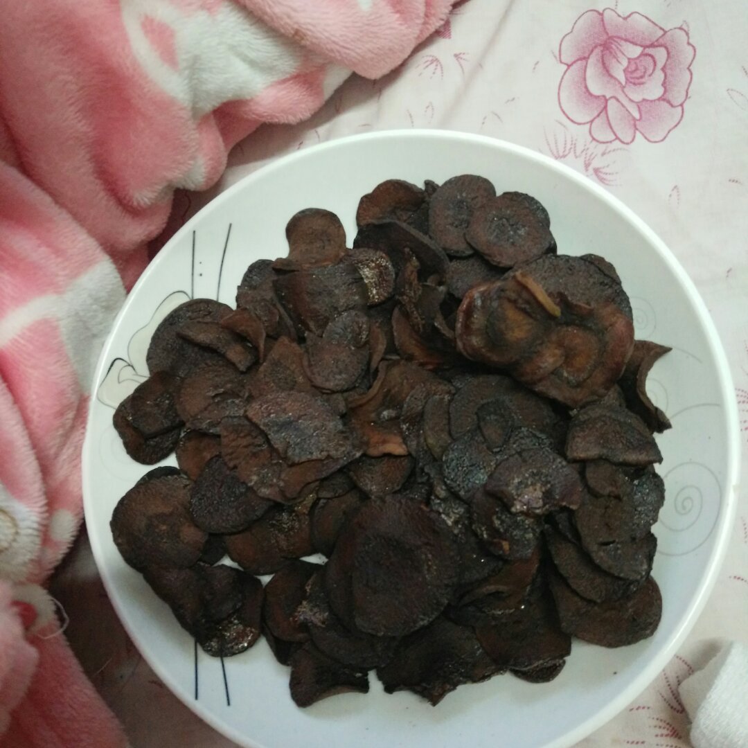 自制小零食，烤胡萝卜片