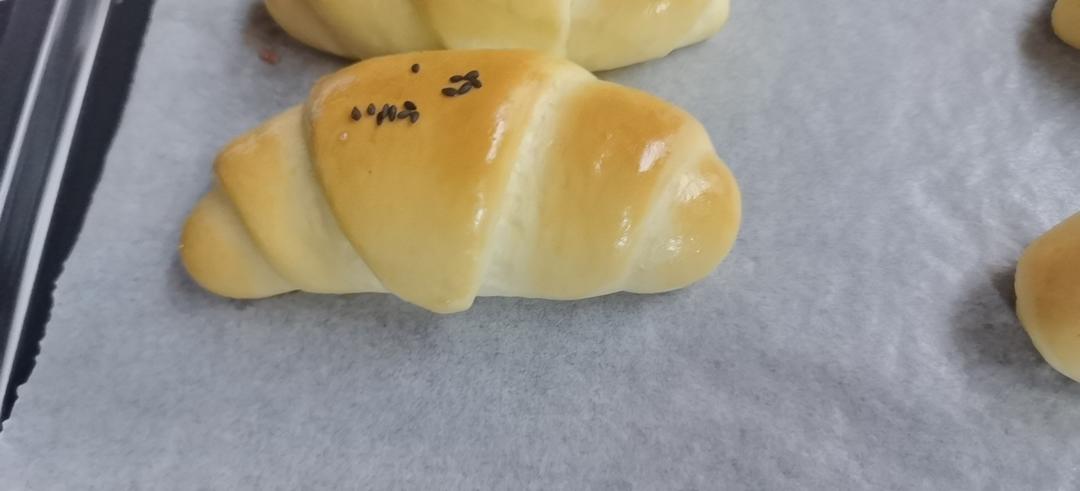 奶香牛角包—新手入门级的面包