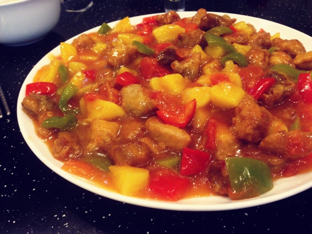 菠萝咕噜肉