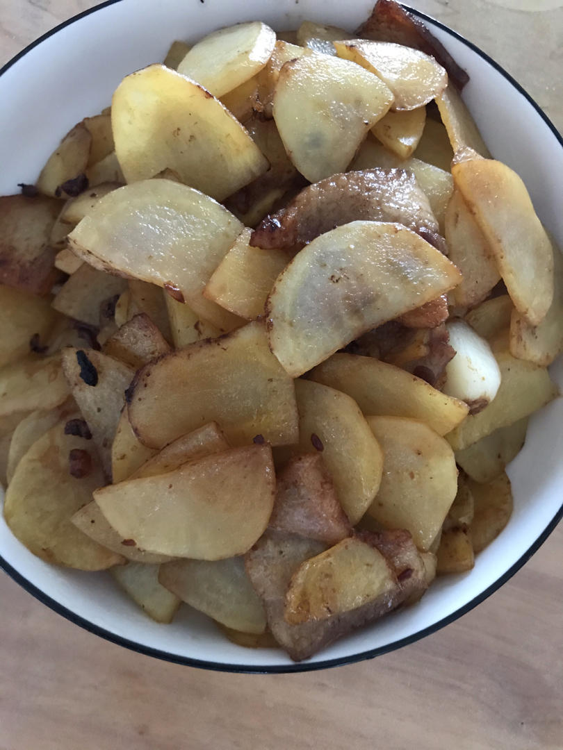 干锅土豆片