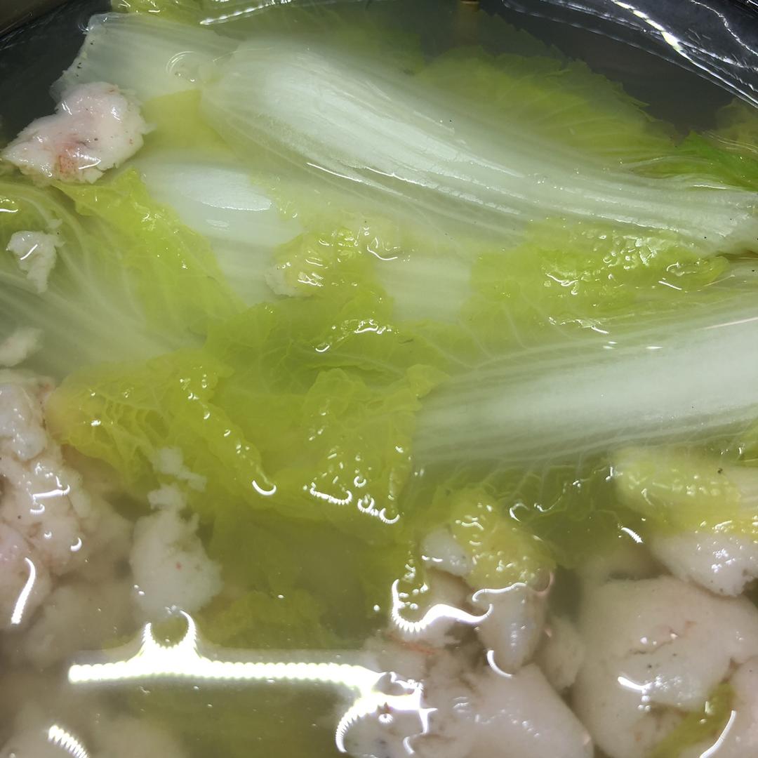 虾滑娃娃菜