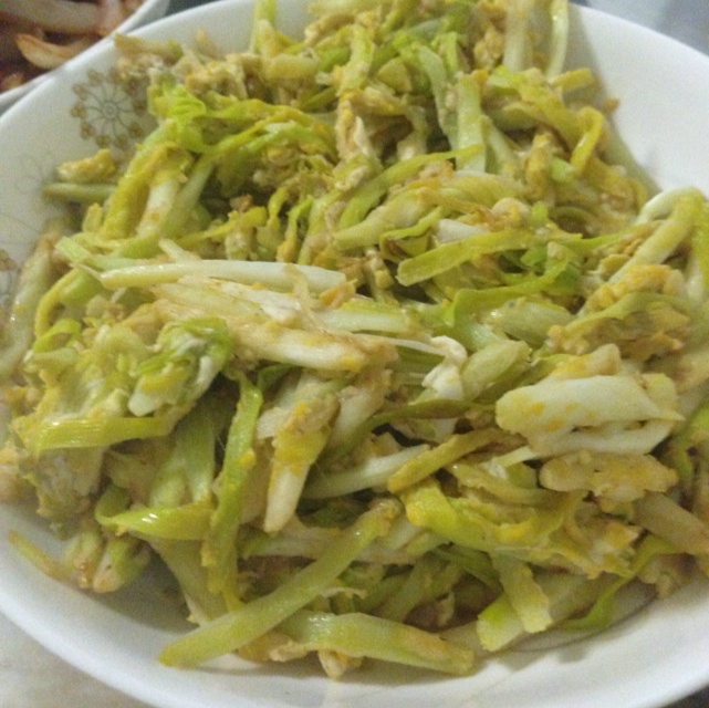 韭黄炒蛋