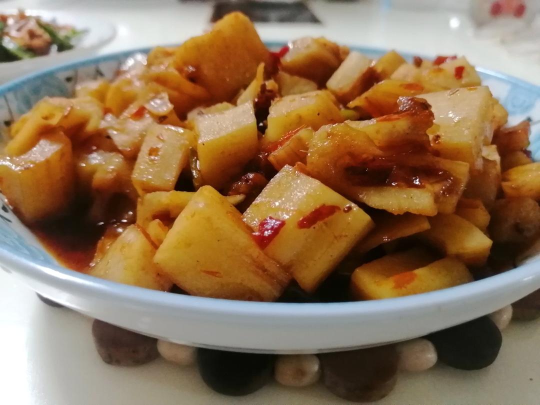 爆炒连藕