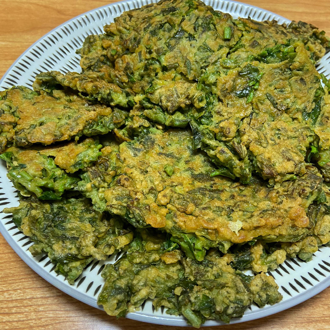 香椿鸡蛋饼