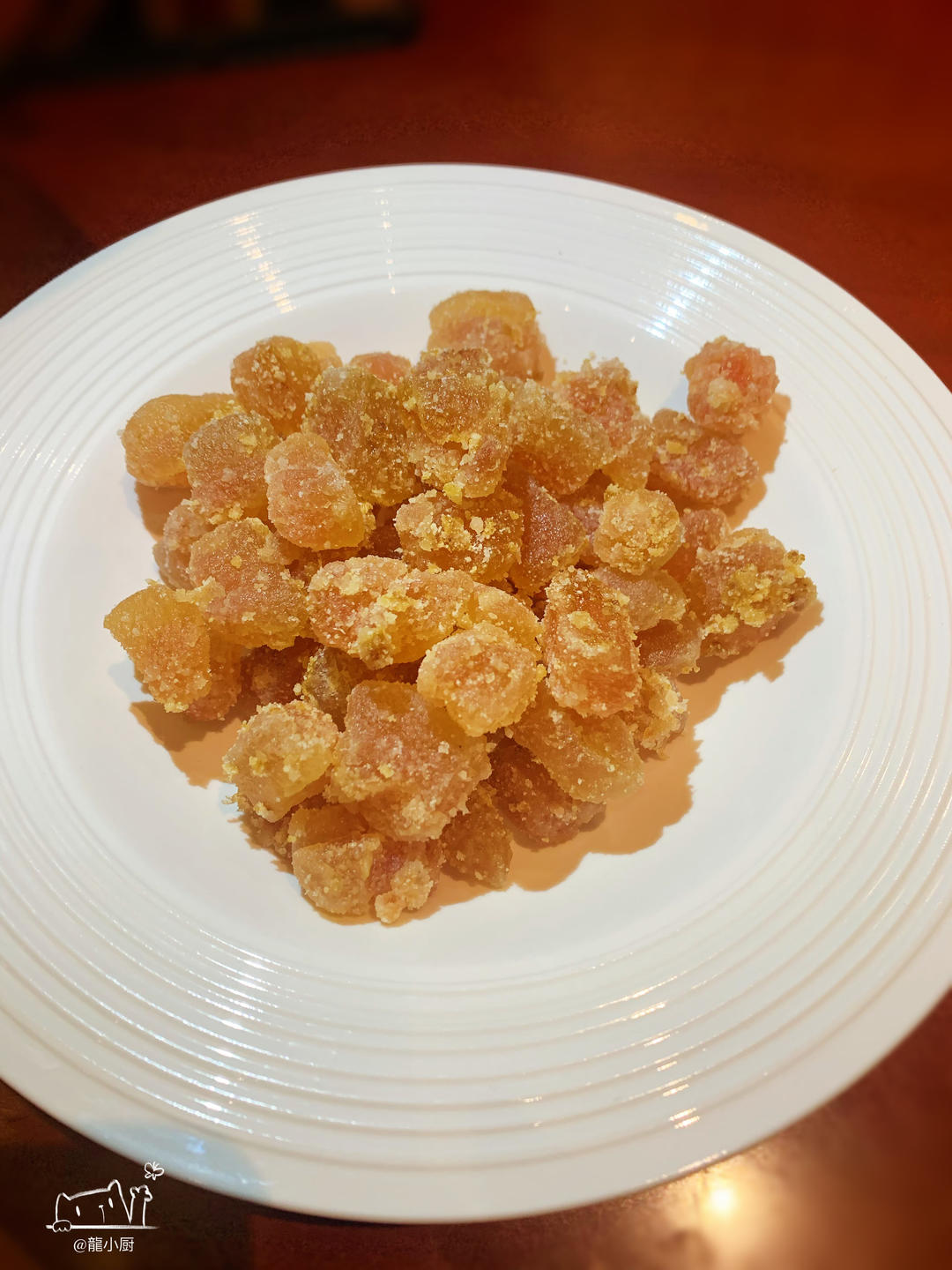 红心柚子皮糖-口感好颜值高，过年待客人人夸