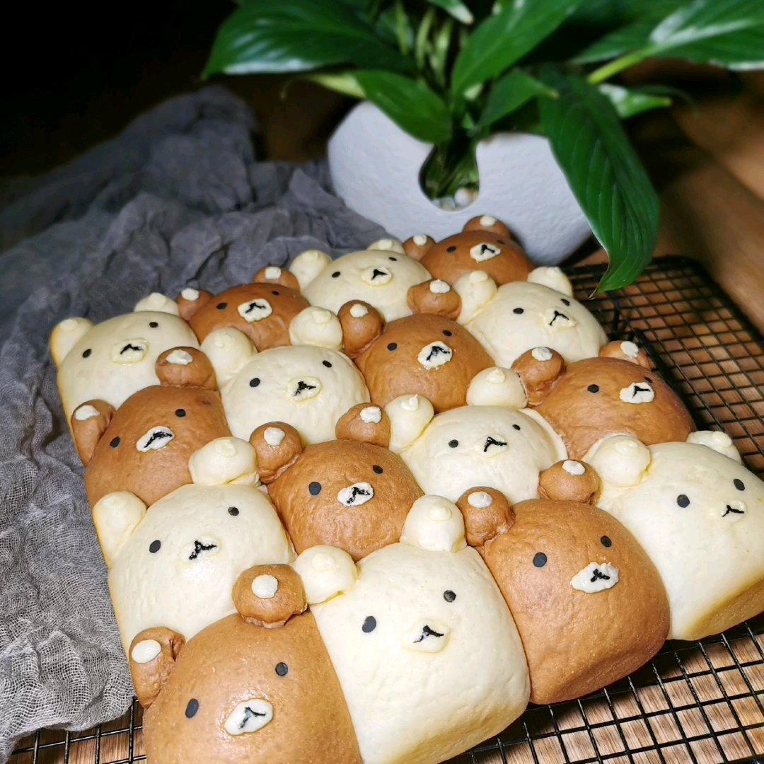 小熊挤挤面包