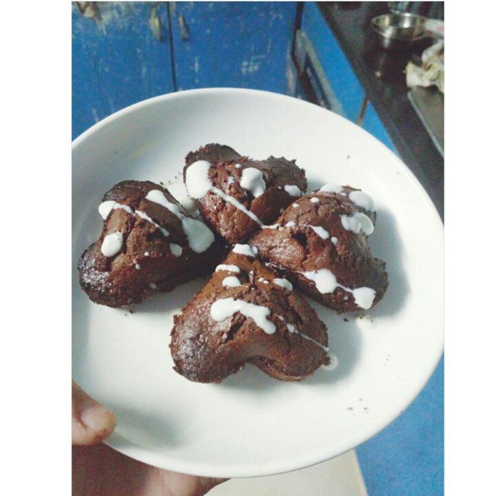 巧克力熔岩蛋糕(全图文超简单)