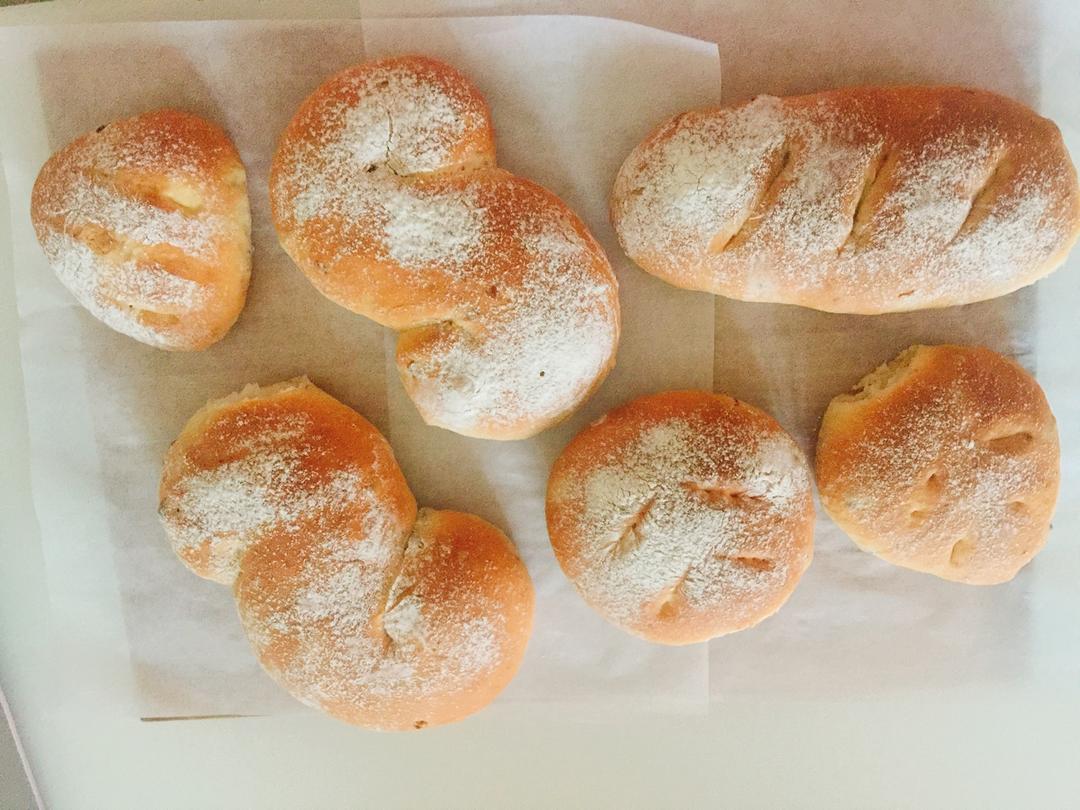 面包店里的常客——蔓越莓奶酪软欧