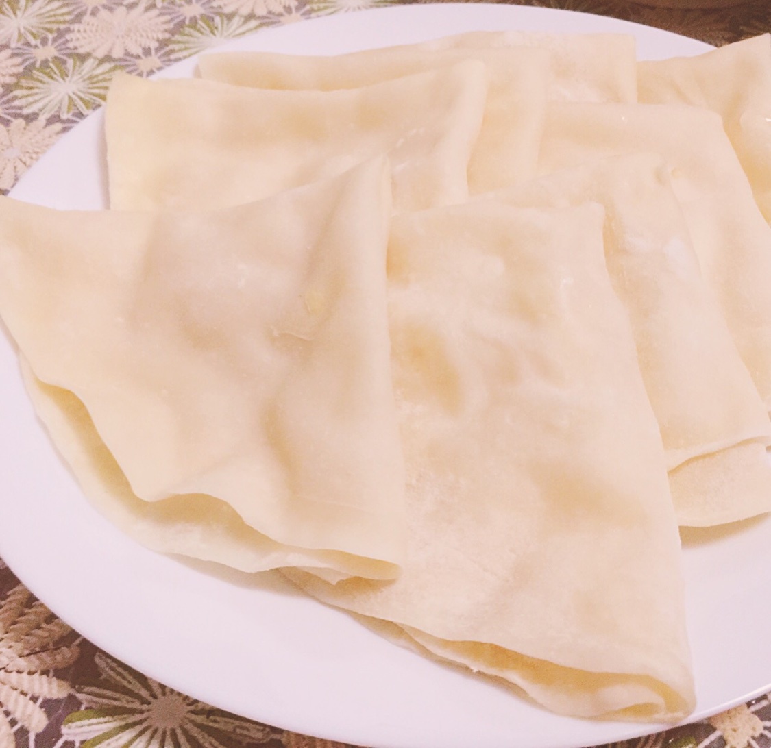荷叶饼，水单饼