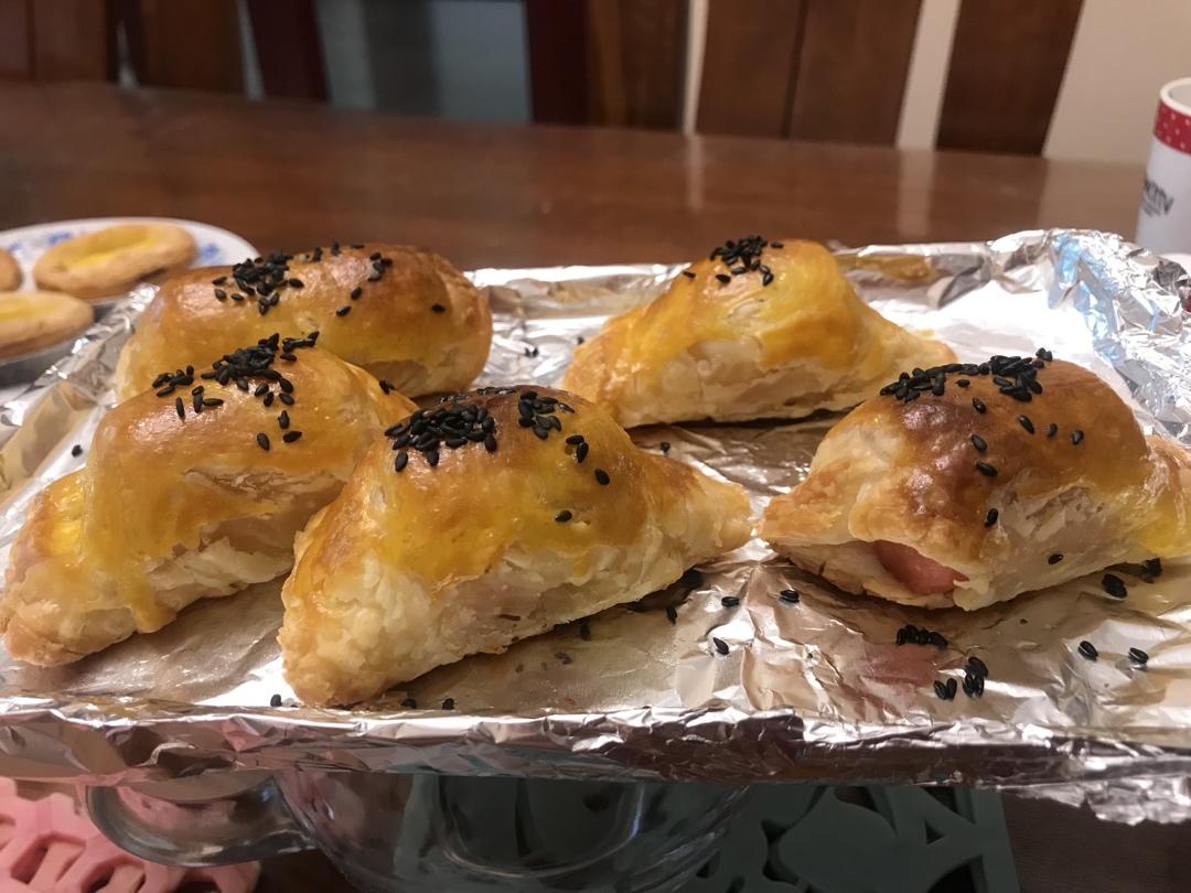 香酥香肠卷
