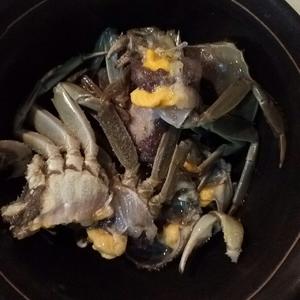 螃蟹丝瓜豆汤的做法 步骤1
