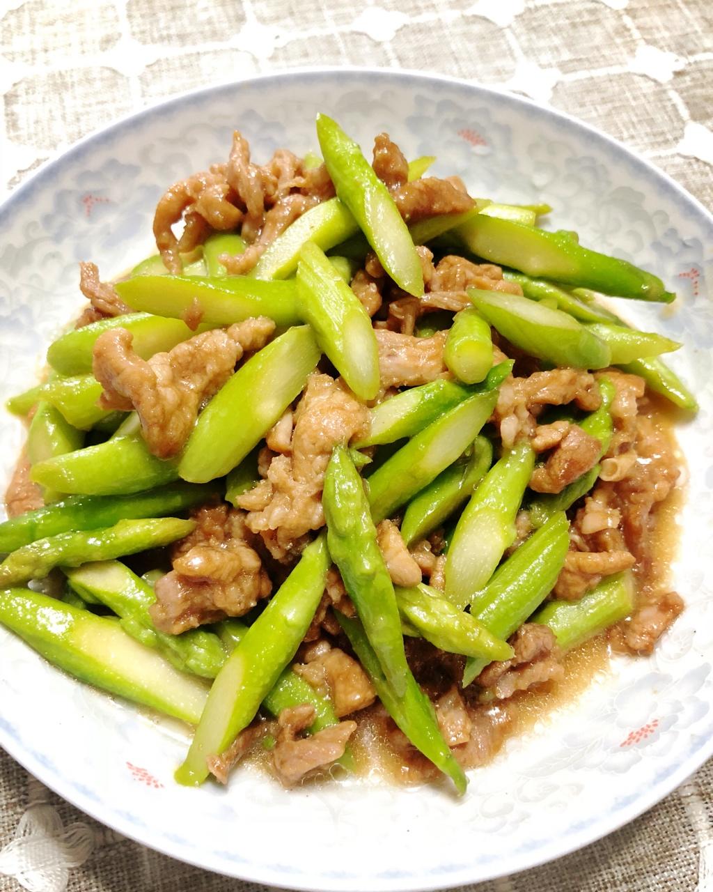 芦笋炒肉