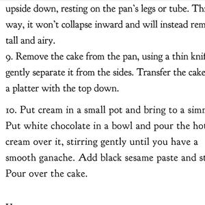翻译食谱 | 黑芝麻戚风蛋糕的做法 步骤3