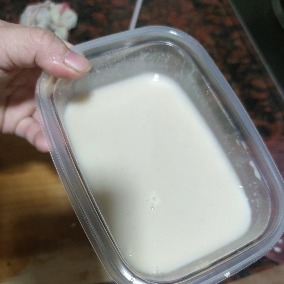 小米莲子黄豆浆