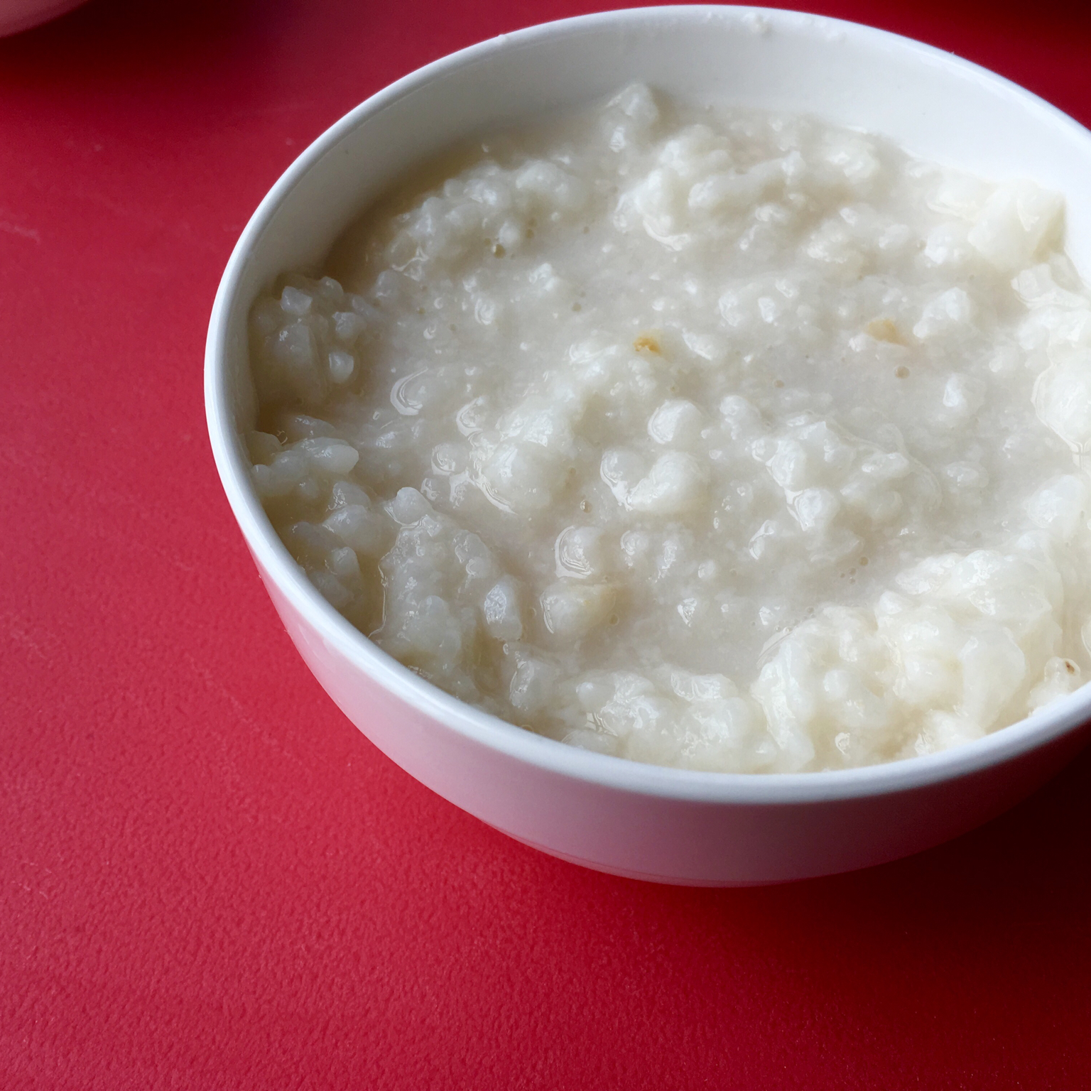 果子力做的牛奶稀饭