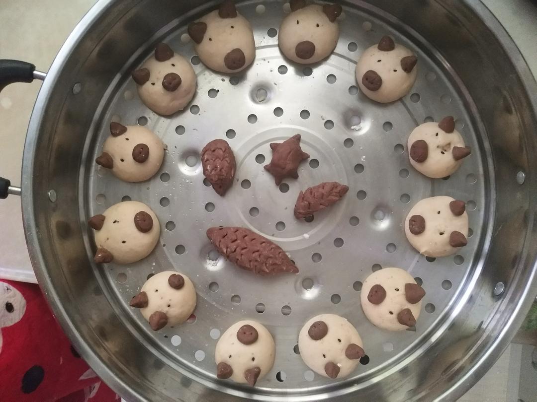 可爱的小猪包子