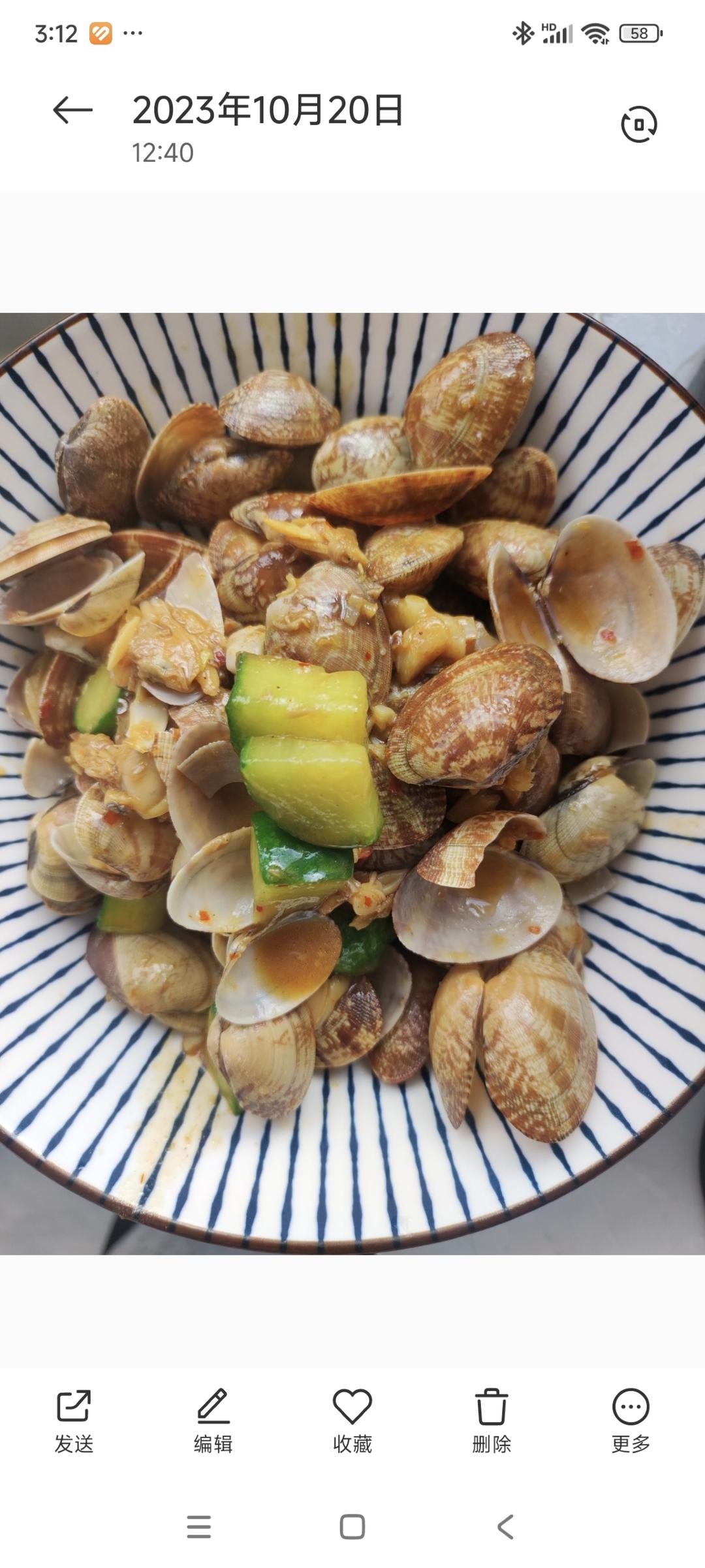 5分钟快手菜❗️秒杀路边摊爆炒花甲～好吃到爆