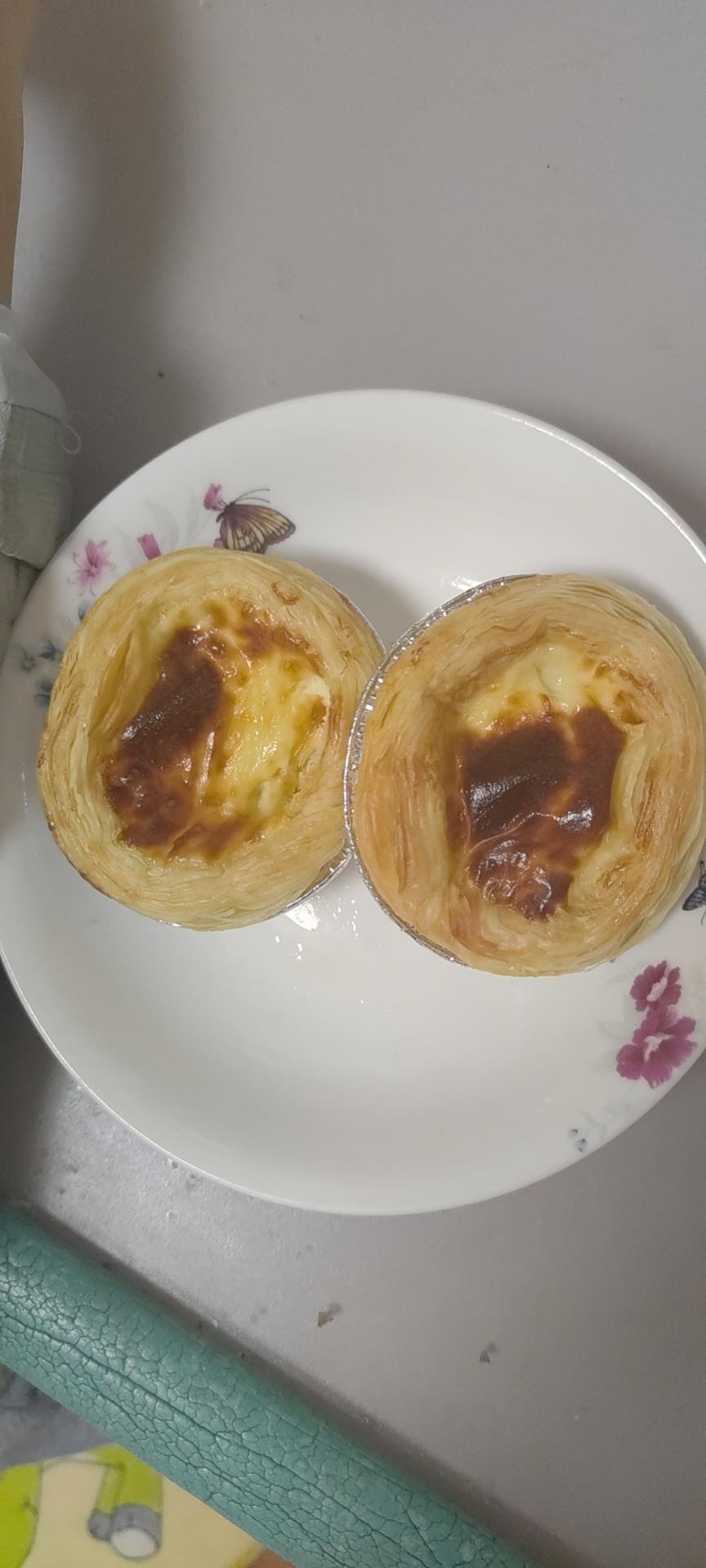 ［超简单］蛋挞空气炸锅版，无需奶油和炼乳